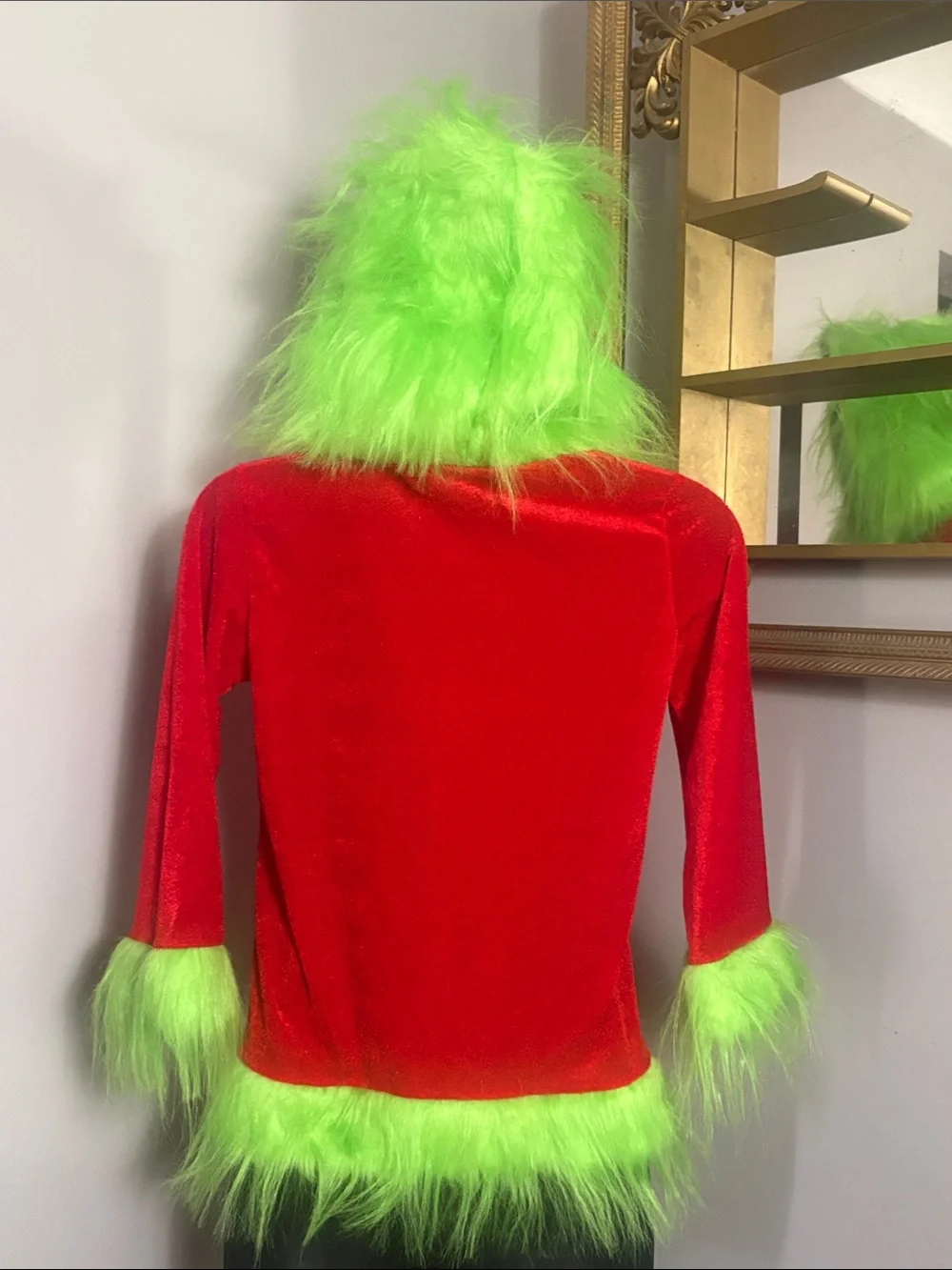 Grinch Kid’s Large Holiday Costume Dress